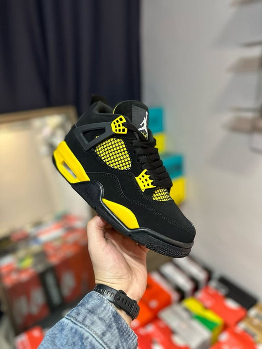 JORDAN 4S RETRO YELLOW THUNDER