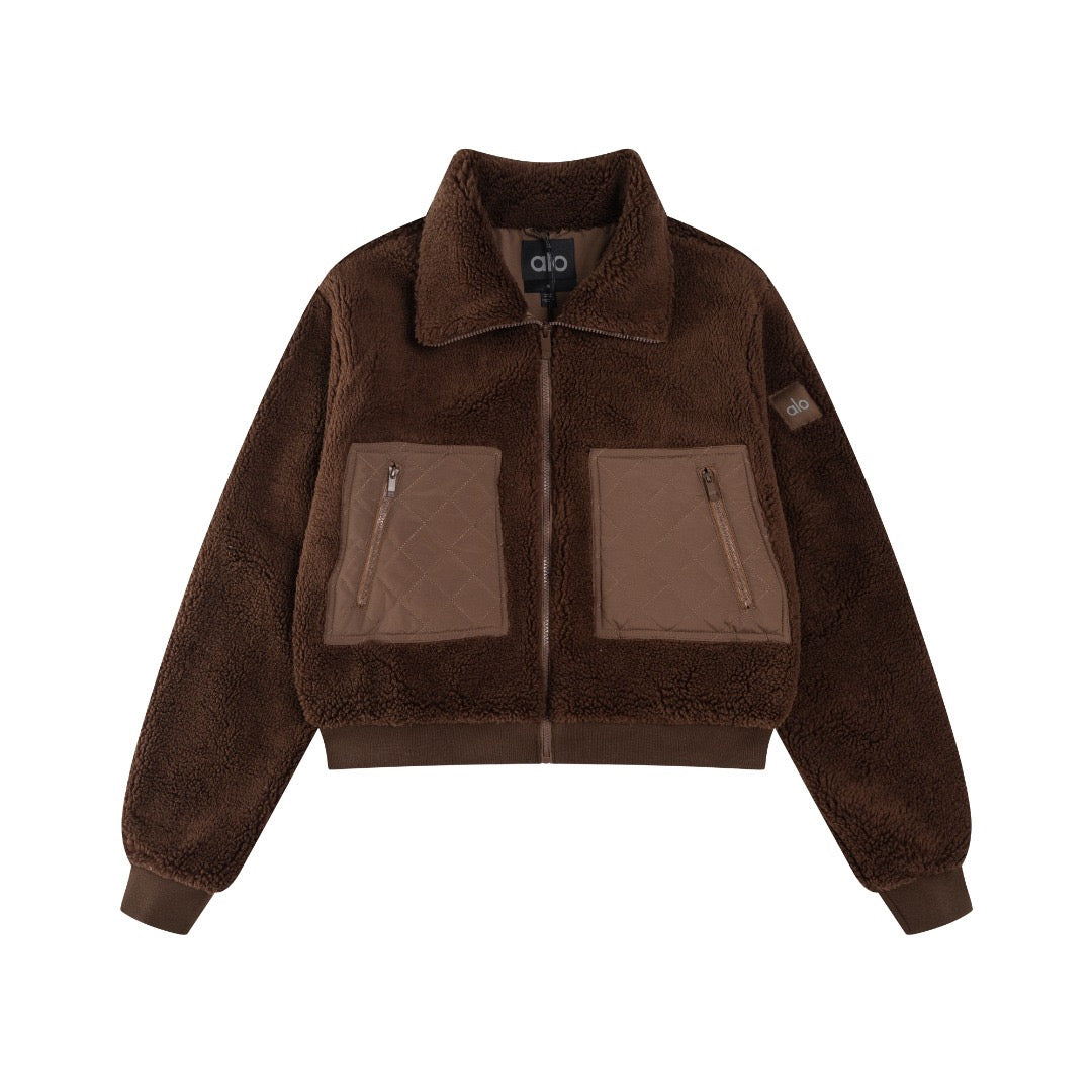 ALO GIRL ZIP UP
