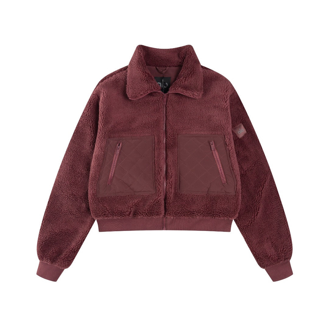 ALO GIRL ZIP UP